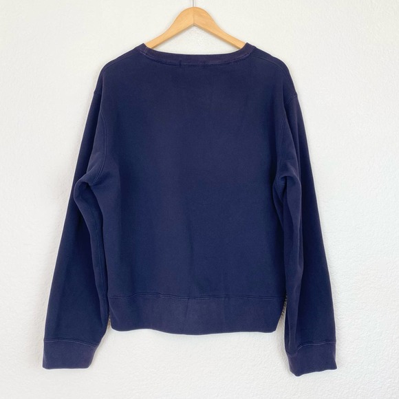 Vintage Polo by Ralph Lauren Blue Crewneck Pullover Sweater Size L - Picture 7 of 8
